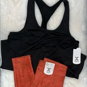 Training leggings and top